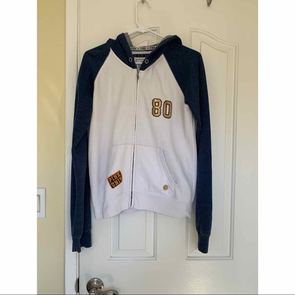 Zip up jacket by Pink in medium